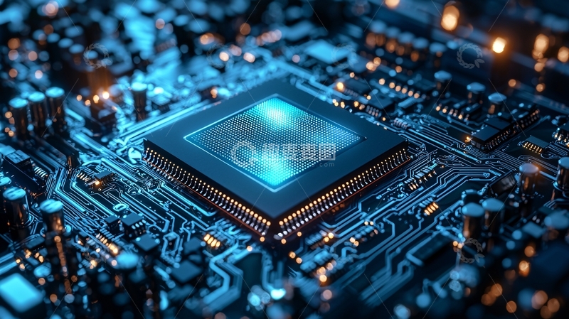 高清大图下载【趣麦麦图】电路板特写