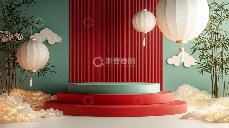 高清大图下载【趣麦麦图】中式背景