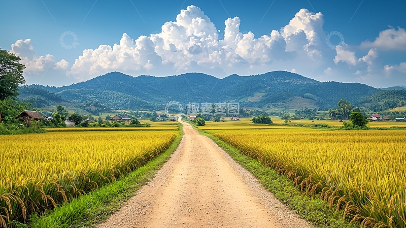 高清大图下载【趣麦麦图】田园风光349