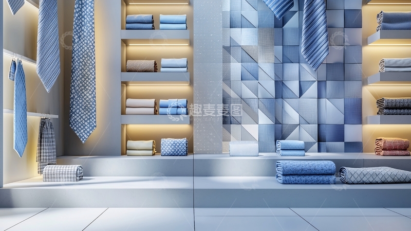 高清大图下载【趣麦麦图】高端服装店陈列