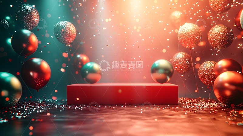 高清大图下载【趣麦麦图】圣诞节背景17