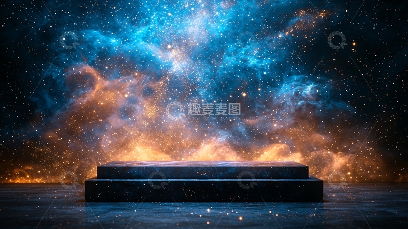 高清大图下载【趣麦麦图】星空舞台