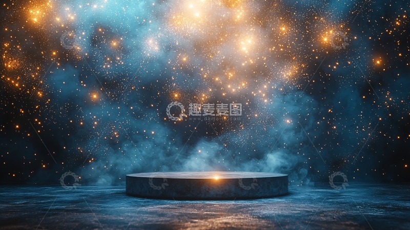 高清大图下载【趣麦麦图】炫酷梦幻舞台背景