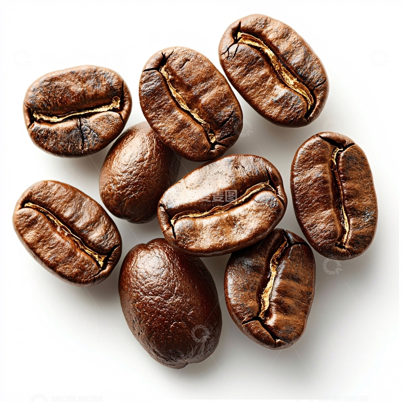 高清大图下载【趣麦麦图】烘焙咖啡豆