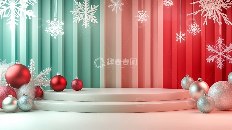 高清大图下载【趣麦麦图】圣诞节背景18