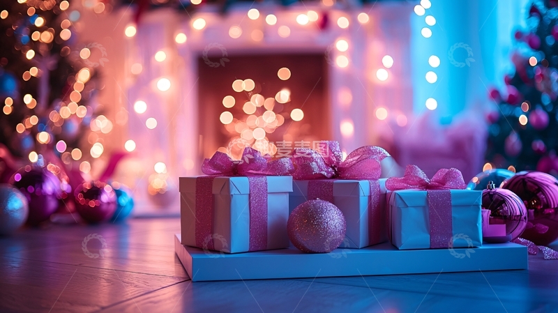 高清大图下载【趣麦麦图】圣诞礼物