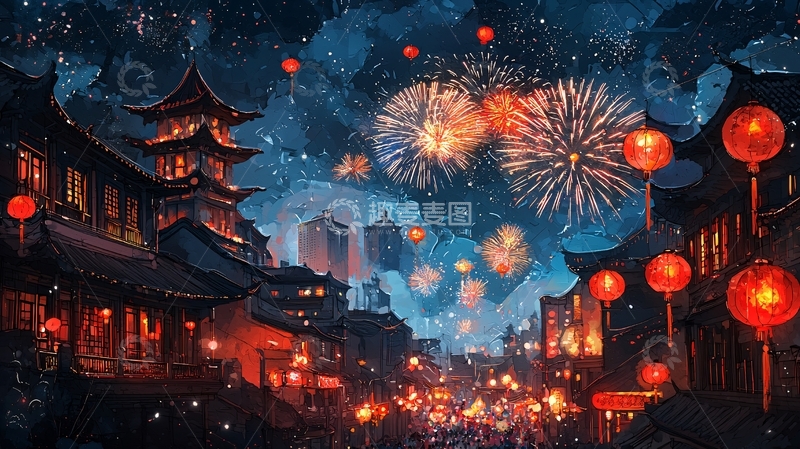 高清大图下载【趣麦麦图】夜景