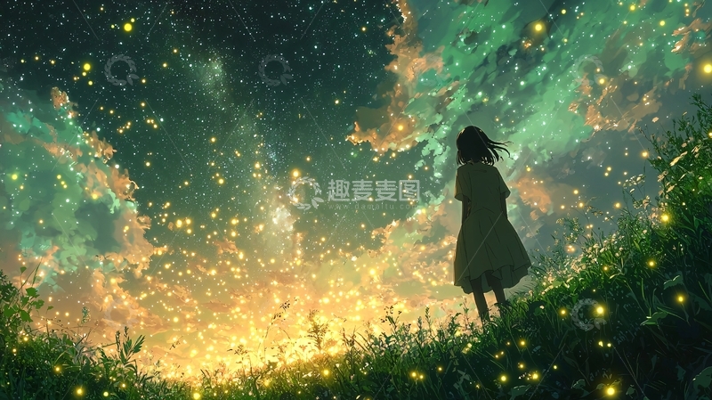 高清大图下载【趣麦麦图】女孩