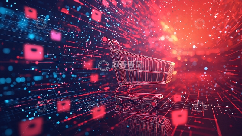 高清大图下载【趣麦麦图】购物车7