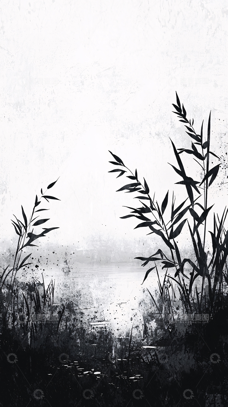 高清大图下载【趣麦麦图】水墨画