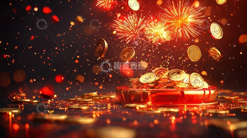 高清大图下载【趣麦麦图】新年快乐