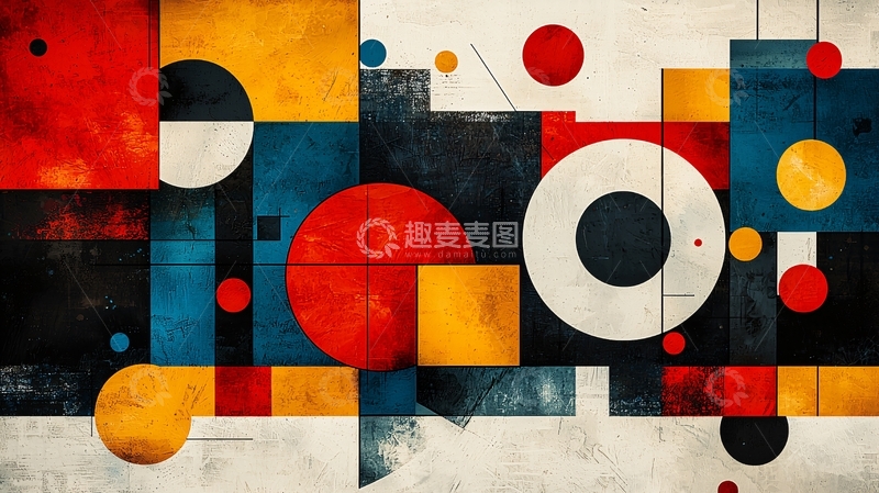 高清大图下载【趣麦麦图】抽象几何