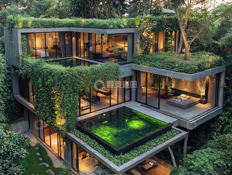 高清大图下载【趣麦麦图】绿色建筑36