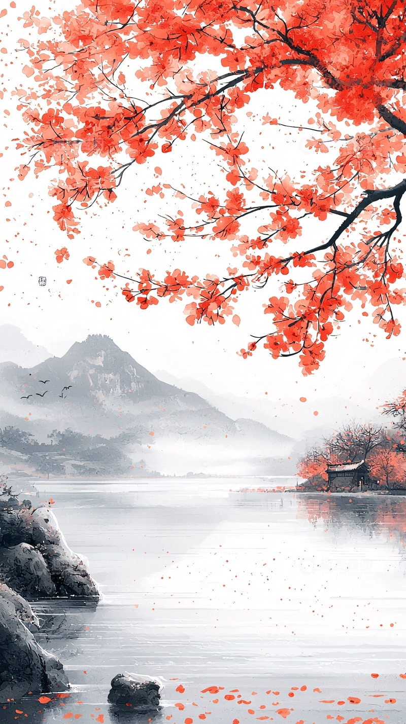 高清大图下载【趣麦麦图】水墨画