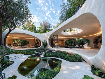 流线型现代建筑