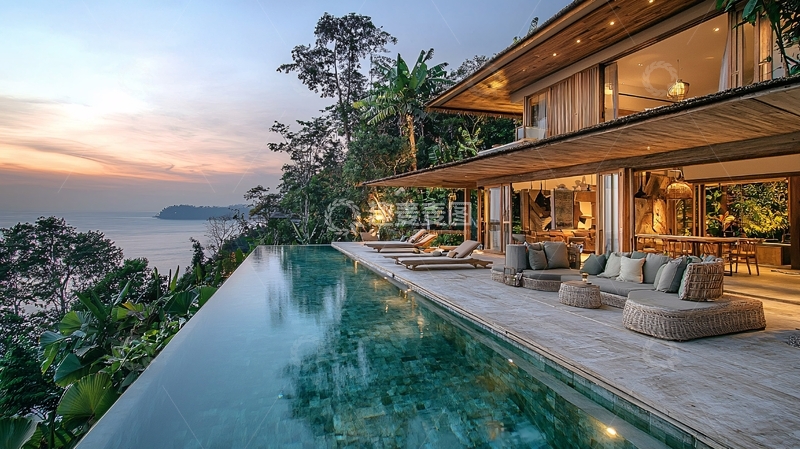 高清大图下载【趣麦麦图】海景别墅