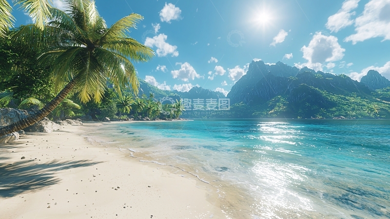 高清大图下载【趣麦麦图】热带海滩风光