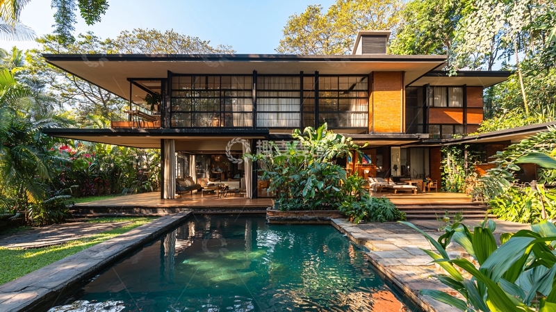 高清大图下载【趣麦麦图】现代风格别墅