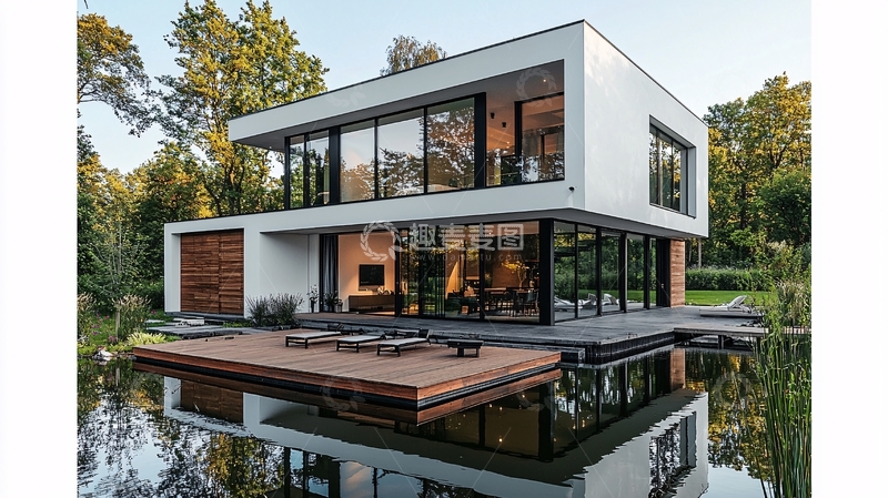 高清大图下载【趣麦麦图】现代简约别墅80