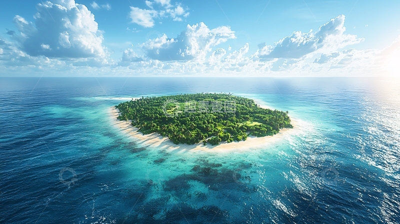 高清大图下载【趣麦麦图】海岛风光