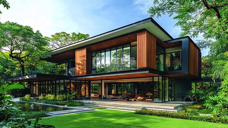 高清大图下载【趣麦麦图】现代风格别墅