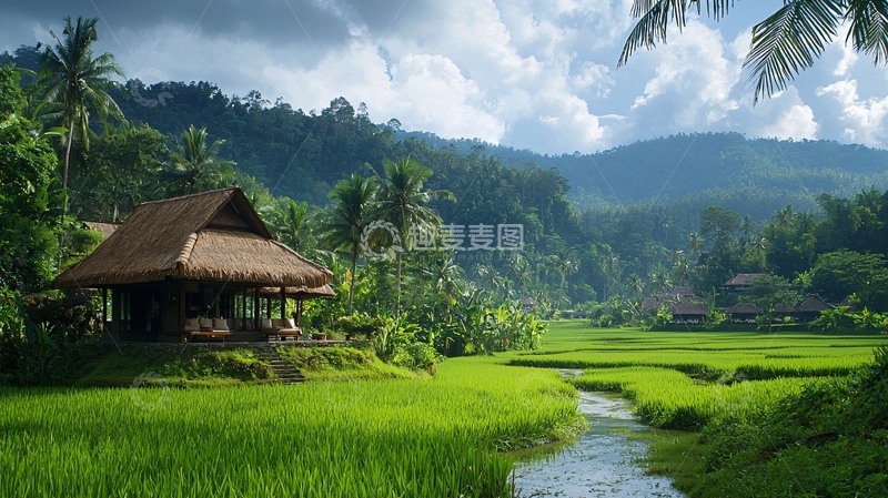 高清大图下载【趣麦麦图】稻田