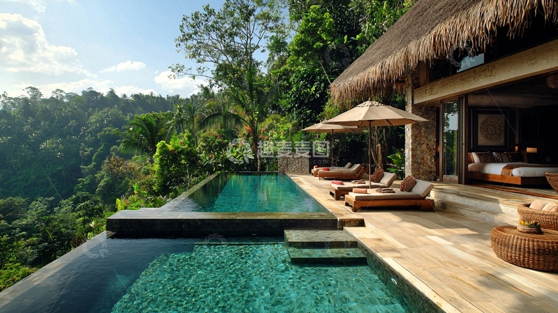 高清大图下载【趣麦麦图】度假别墅