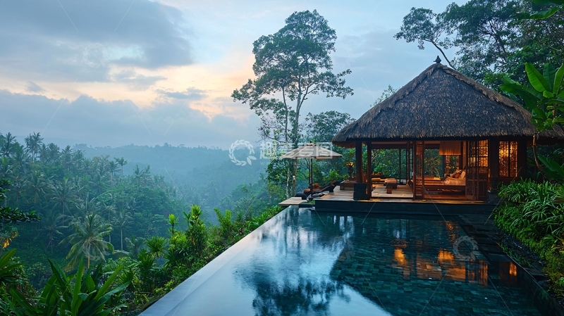 高清大图下载【趣麦麦图】巴厘岛度假别墅