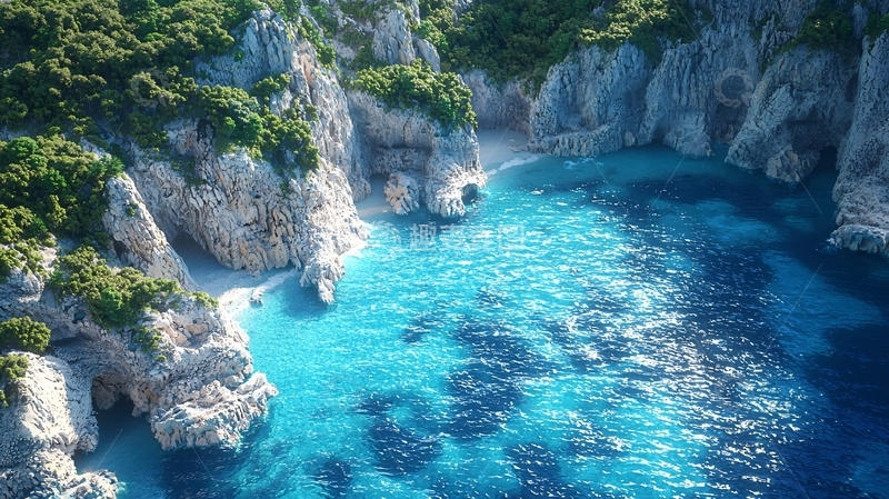 高清大图下载【趣麦麦图】碧海蓝天