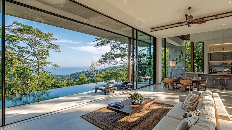 高清大图下载【趣麦麦图】现代极简别墅