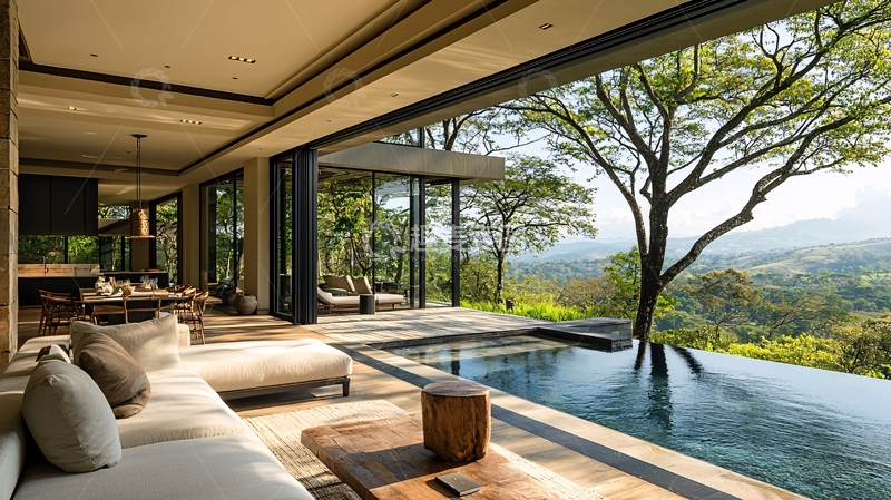 高清大图下载【趣麦麦图】现代极简风格别墅