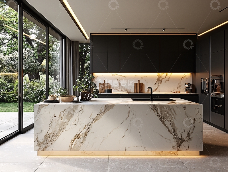 高清大图下载【趣麦麦图】现代简约厨房