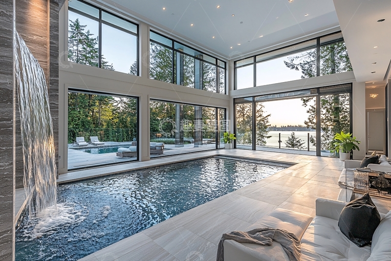 高清大图下载【趣麦麦图】室内泳池