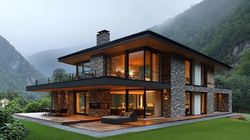 山景现代简约别墅