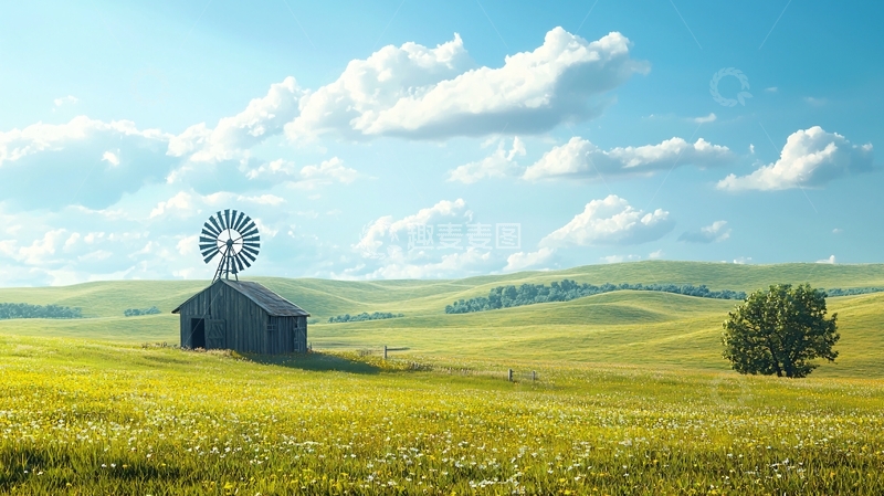 高清大图下载【趣麦麦图】田园风光356