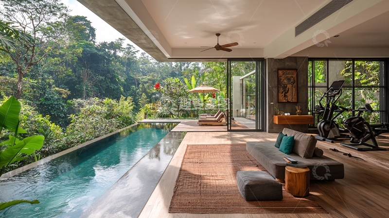 高清大图下载【趣麦麦图】度假别墅