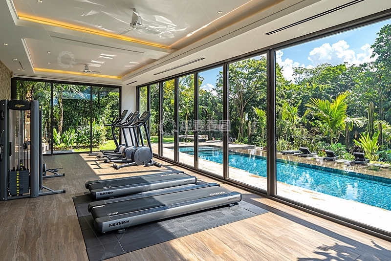 高清大图下载【趣麦麦图】高端健身房