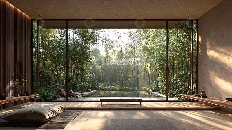 高清大图下载【趣麦麦图】极简日式风格室内设计