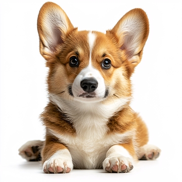 可爱柯基犬小狗