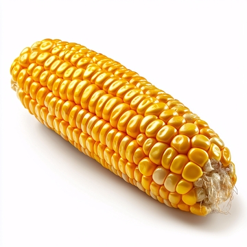 新鲜饱满的玉米棒