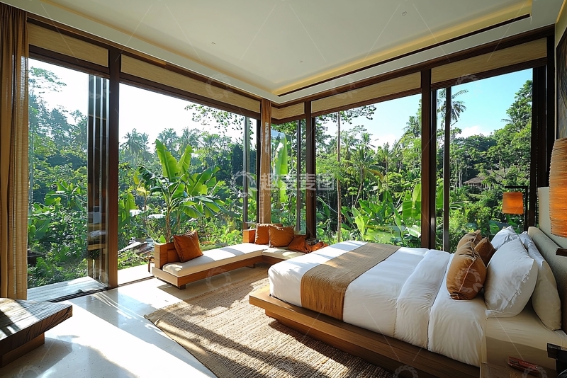 高清大图下载【趣麦麦图】现代简约风格卧室