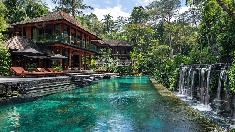 高清大图下载【趣麦麦图】巴厘岛度假别墅