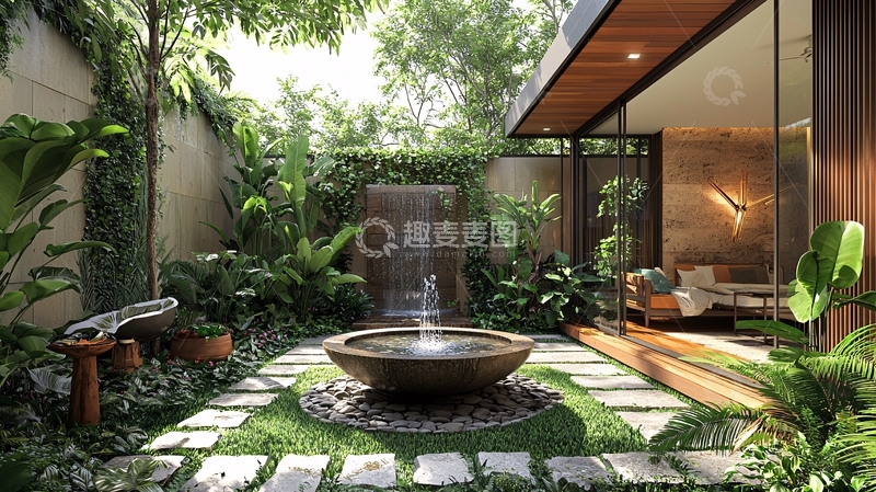 高清大图下载【趣麦麦图】庭院景观设计