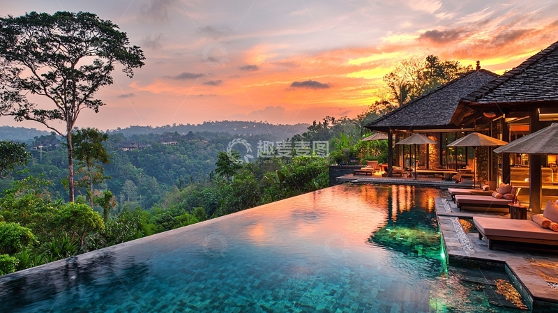 高清大图下载【趣麦麦图】巴厘岛度假别墅