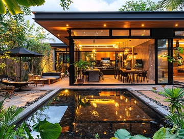 现代风格庭院别墅