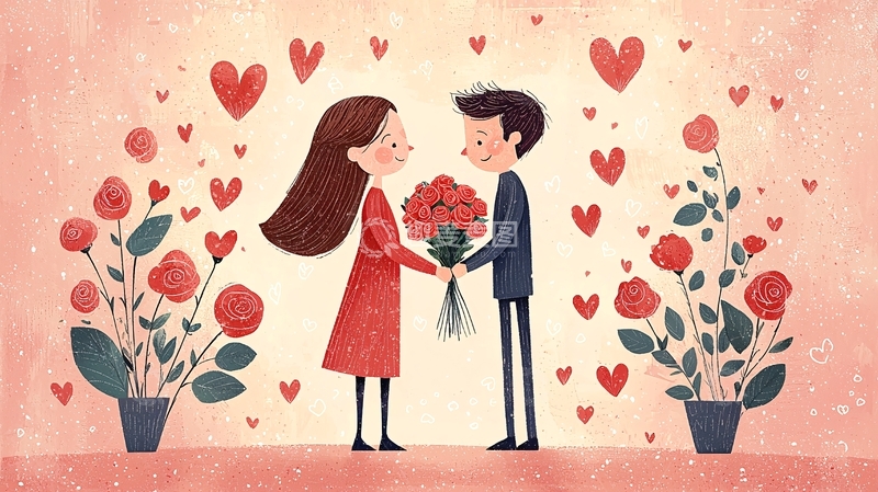 高清大图下载【趣麦麦图】情侣