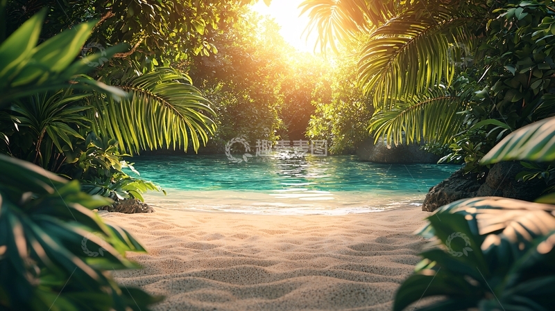 高清大图下载【趣麦麦图】热带雨林秘境