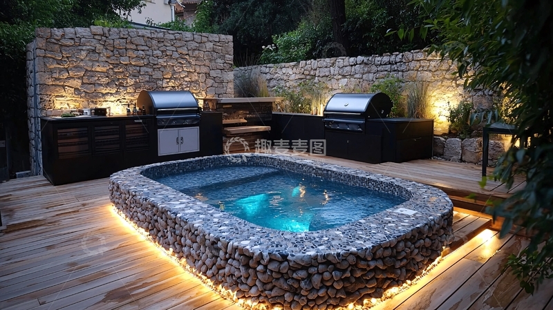 高清大图下载【趣麦麦图】户外庭院景观设计