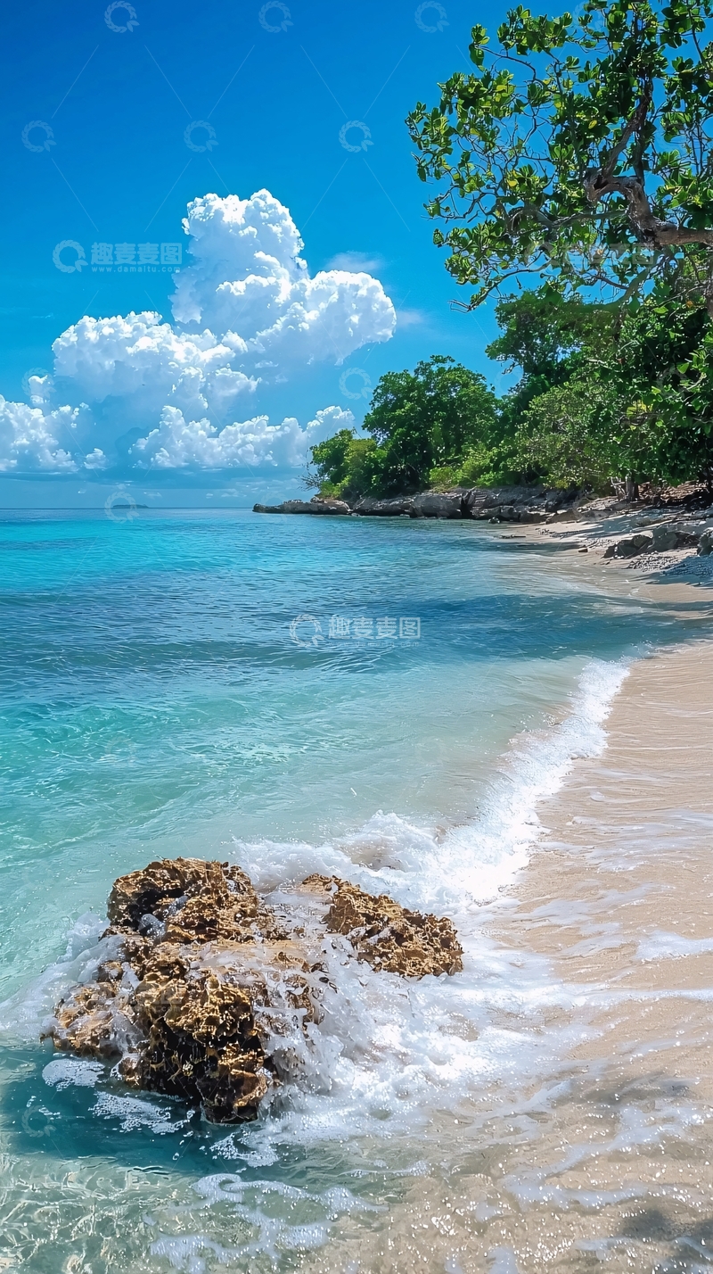 高清大图下载【趣麦麦图】海滩