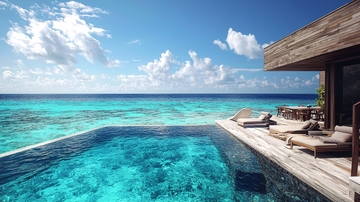 海景别墅私人泳池